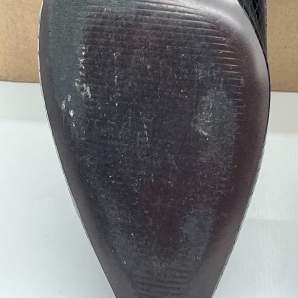 Cole Haan Air Miranda Black Snake Print Pump 8B 8 GUC - Picture 8 of 11